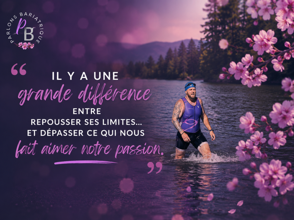 Christian Roberge Triathlon olympique bariatrique